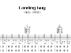<font color='#0f0'>弹唱 Landing Guy吉他谱C调</font>
