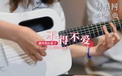 不得不爱吉他谱_潘玮柏弦子_G调_弹唱