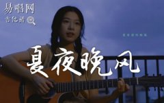 夏夜晚风吉他谱_伍佰_G调弹唱谱_吉他