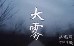 大雾吉他谱_未知音素张一乔_C调_弹唱六线谱