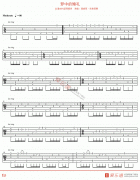 理查德·克莱德曼《梦中的婚礼》吉他谱