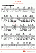 刘德华《张开眼睛》吉他谱