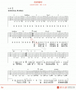 王心凌《花的嫁纱》吉他谱
