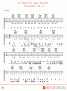 Jeff《A song for you and me》吉他谱