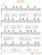 校园民谣《送别(高清版)》吉他谱