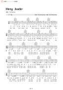 hey jude吉他谱 孙燕姿(C调) 吉他图片谱2张