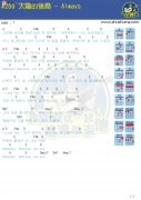 Always吉他谱 尹美莱(未知调) 吉他图片谱1张