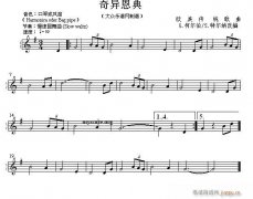 世界名曲双谱式 奇异恩典