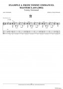 tommy emmanuel masterclass example-4（指弹吉他）