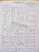 我们都一样e调（适合男生唱）