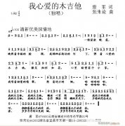 我心爱的木吉他 唐军 词 曲