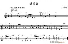 电子琴-紫竹调