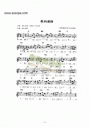 《我的道路》主题曲 键盘类 电子琴