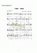 《月朦胧，鸟朦胧》主题曲 键盘类 电子琴