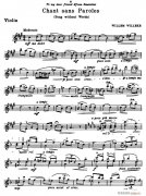 CHANT SANS PAROLES（SONG WITHOUT WORDS）小提琴谱