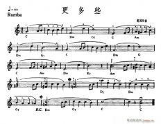 更多些 免费电子琴_五线谱