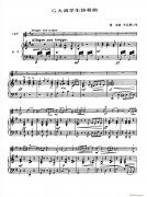 G大调学生协奏曲（塞茨作品第13号）小提琴谱