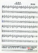 【划船曲】也称【划船歌】吉他识谱视奏练习曲