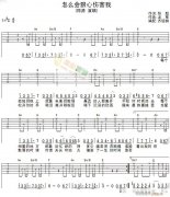 怎么狠心伤害我吉他谱（怎么狠心伤害我弹唱六