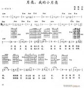 月亮 我的小月亮〔吉他弹唱〕