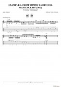 tommy emmanuel masterclass example-3（指弹吉他）