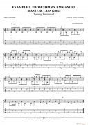 tommy emmanuel masterclass example-5（指弹吉他）