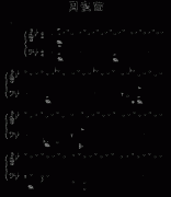 月夜曲 免费钢琴谱_五线谱