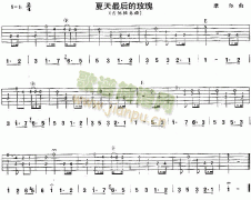 夏天最后的玫瑰(独奏曲)