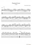 X Japan - Forever Love吉他