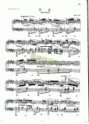 夜曲OP.15 Nr2 键盘类 钢琴