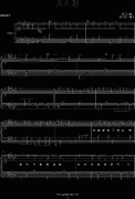月之影 免费钢琴谱_五线谱