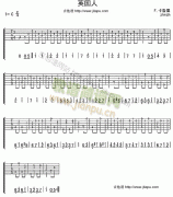 英国人 免费弹唱吉他谱_六线谱