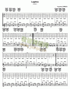 Lagrima吉他谱( GTP 六线谱)
