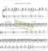 deep sleep playing