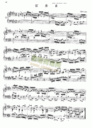 巴赫平均律曲集第二册第9首 键盘类
