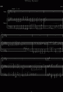 白花 免费钢琴谱_五线谱