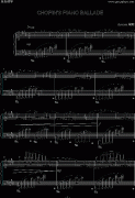 肖邦的钢琴叙事曲