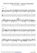 tommy emmanuel stay close to me version（指弹吉它）