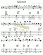 Blind Blakes Rag吉他谱( 六线谱)