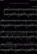 肖邦的钢琴叙事曲-钢琴谱(钢琴曲)-肖邦-chopin
