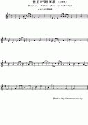 基里巴斯国歌钢琴谱（Oceanica Anthem sheet music：K