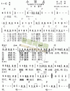 小雨点 免费弹唱吉他谱_六线谱