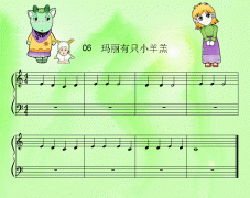 玛丽有只小羊羔