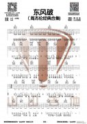 东风破 （ G调原版指法编配）