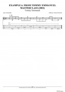 tommy emmanuel masterclass example-6（指弹吉