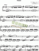 奏鸣曲 Sonatas K279 Mvt.1-莫扎特