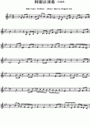 阿根廷国歌钢琴谱（Ameriacn Anthen sheet music：Arge
