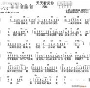 天天看到你-阿杜（带尤克里里和弦