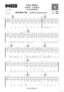 Love Story（吉他指弹独奏谱）