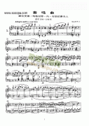 奏鸣曲(Opus10 Nr.1) 键盘类 钢琴